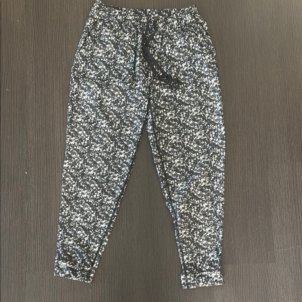 Kids Black and White Patterned Bottoms